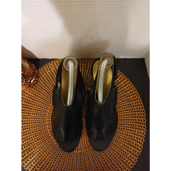 Naturalizer Zahn Peep Toe Wedge Heels Size 10W - Picture 2 of 5